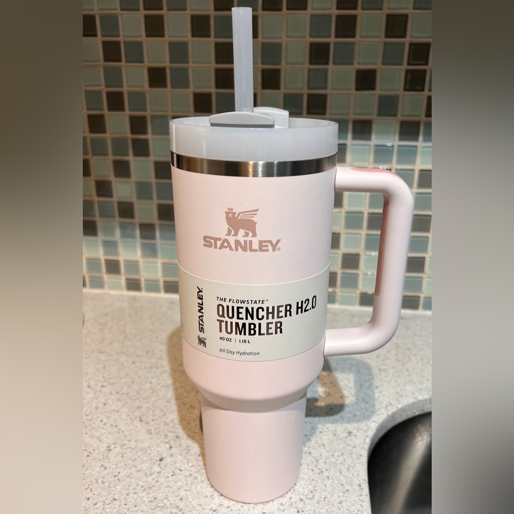 NWT rose quartz Stanley Quencher